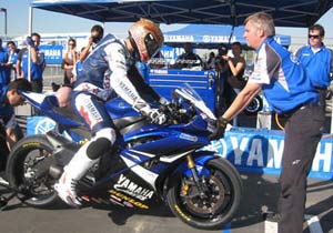 ama tire test begins in daytona, Ben Bostrom will ride the new Yamaha R1 in the 2009 AMA American Superbike class