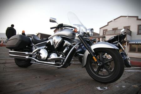 2013 honda interstate review motorcycle com, Attractive styling and minimal branding lend the Interstate a custom appeal