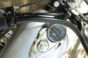 2013 honda interstate review motorcycle com, Gauge information is minimal and the gas cap isn t hinged to the fuel tank