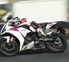 2012 honda cbr1000rr review video motorcycle com, Cracking the throttle open on corner exit like in this picture produces no more dead spots or hiccups in the fueling