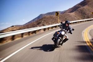 2012 triumph scrambler review motorcycle com, A Thruxton or Bonneville is a better tool for canyon carving but the Scrambler rider won t need to fear twisty roads