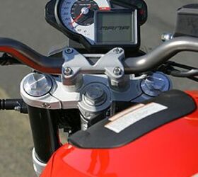 2009 aprilia mana review motorcycle com, Mission Control The easily read LCD displays all the Mode information as well as heaps of other usable data