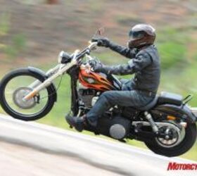 2010 harley davidson dyna wide glide review motorcycle com, Harley ups the ante in the Dyna family with the new Wide Glide