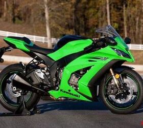 top 10 hottest bikes of 2011 motorcycle com, Kawasaki s new ZX 10R continues to grab headlines