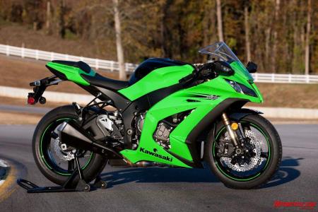 top 10 hottest bikes of 2011 motorcycle com, Kawasaki s new ZX 10R continues to grab headlines