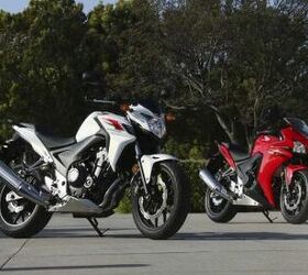 2013 honda cb500f and cbr500r review first ride motorcycle com, Designed for more than just for entry level riders the CB500F and CBR500R are full sized motorcycles that Honda hopes will lure curious onlookers of all sizes and experience levels onto Big Red saddles and keep them there The CB500 line is not designed to overwhelm it s made to function dependably capably and economically and look good doing it And it succeeds