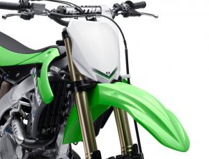 2013 kawasaki kx450f review motorcycle com, For 2013 Kawasaki added a KYB Pneumatic Spring Fork which uses compressed air rather than metal coil fork springs