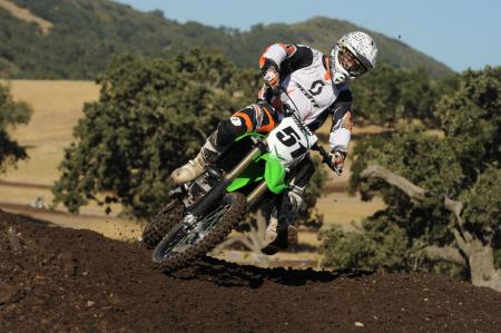 2013 kawasaki kx450f review motorcycle com, We were very impressed with how the new fork performed on the track It was very forgiving