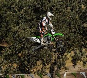 2013 kawasaki kx450f review motorcycle com, With its powerful engine and awesome technology the KX450F will have you jumping for joy on the track