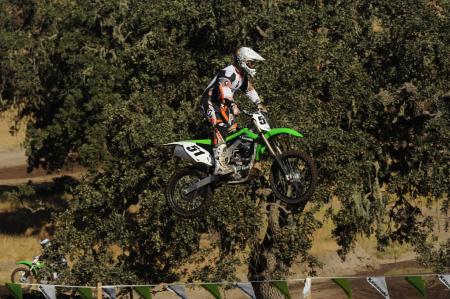 2013 kawasaki kx450f review motorcycle com, With its powerful engine and awesome technology the KX450F will have you jumping for joy on the track