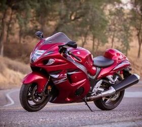 2012 suzuki hayabusa le review motorcycle com, While visually identical for the past four years Limited Edition models of the Suzuki Hayabusa come only in this Candy Sonoma Red color scheme