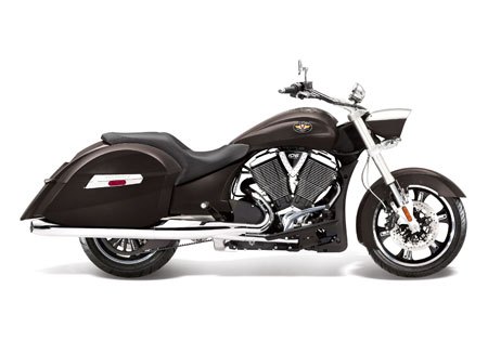 victory motorcycles 2010 sales results, Though North American heavyweight cruiser and touring demand is low Polaris says consumer demand for the Victory Cross Country remains high