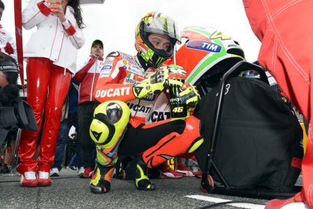 2012 motogp jerez results, Valentino Rossi finished a lackluster ninth place as Ducati s woes continue