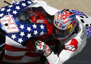 motogp 2008 jerez test results, Nicky Hayden sends his Thanksgiving wishes to everyone in the U S A