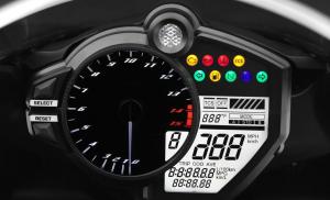 traction control explained, Yamaha s R1 offers six levels of traction control and the ability to turn the system off signified in the upper right area of digital readout above the power mode indicator