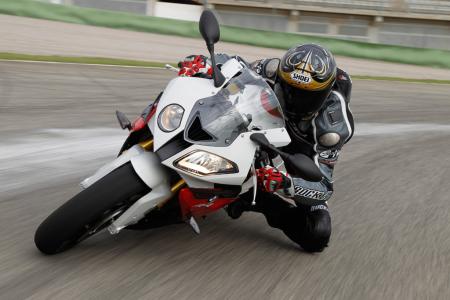 traction control explained, Wheel speed sensors supply info for the ABS and traction control on BMW s S1000RR while a gyro mounted under the seat provides additional data to the bike s ECU to influence throttle response and TC intervention
