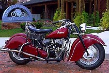 road test 1946 indian chief motorcycle com, For your visual enjoyment the obilgatory static art shot