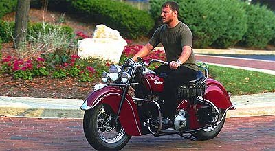 road test 1946 indian chief motorcycle com