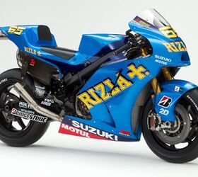 Rizla Suzuki Unveils MotoGP Bike Livery