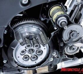 2008 kawasaki zx 10r preview motorcycle com, A lightened crankshaft and revised gear ratios constitute most of the changes to the bottom end A new shifting mechanism was also added to handle more abusive shifting