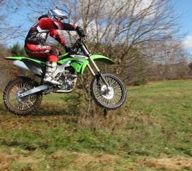 2011 kawasaki kx250f review motorcycle com, The success of the KX250F was all about power in 2010 Now with fuel injection that tradition continues in 2011