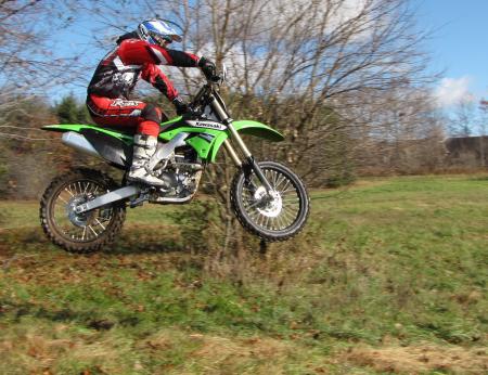 2011 kawasaki kx250f review motorcycle com, The success of the KX250F was all about power in 2010 Now with fuel injection that tradition continues in 2011