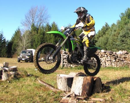 2011 kawasaki kx250f review motorcycle com, It s no wonder KX250Fs have been successful in Endurocross racing Smooth low end power and a well controlled midrange hit inspire riders to go out and hop over things
