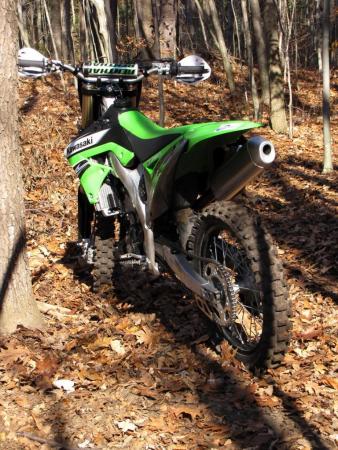 2011 kawasaki kx250f review motorcycle com, Top marks for engine performance good suspension and average everything else add up to another winner for Kawasaki