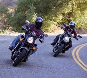 2012 ducati diavel cromo vs star vmax video motorcycle com, In the twisties the Diavel has a much greater advantage over the VMAX than what the MAX had over the Diavel at the dragstrip