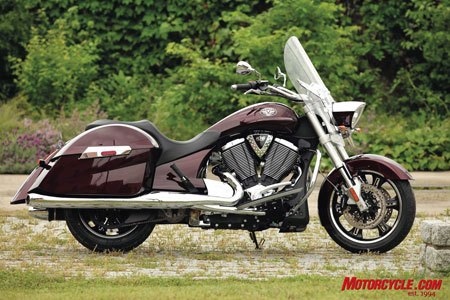 victory announces true american road trip, Selected riders will have their choice of a 2010 Victory Cross Roads pictured or a 2010 Victory Cross Country