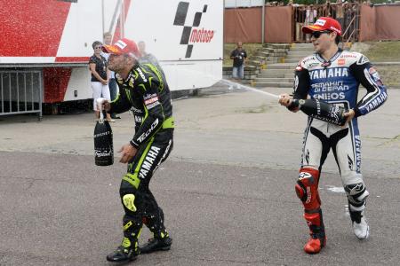 motogp 2012 brno results, Cal Crutchlow responded to his new contract extension with Tech 3 Yamaha by taking his first career MotoGP podium position