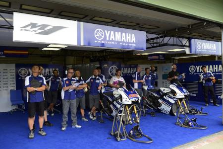 motogp 2012 brno results, The Yamaha garage is no doubt praying Jorge Lorenzo will not have to break the MotoGP six engine rule