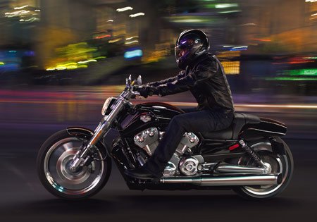 night riding, Black bikes and dark riding gear may look cool but they make it harder to be seen by other motorists