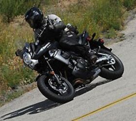 2010 kawasaki versys review motorcycle com, This bike likes to corner The twistier the better