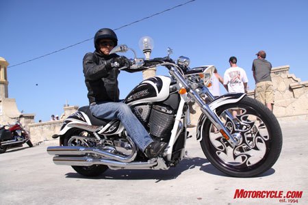 2009 victory cory ness signature jackpot review motorcycle com