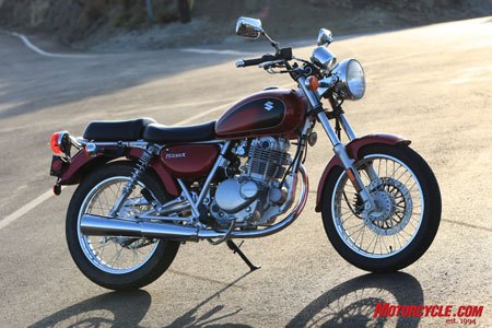 2009 250cc streetbike shootout motorcycle com, The Suzuki TU250X a modern classic