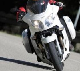 2011 moto guzzi norge 1200 gt8v review motorcycle com, Most of the Norge s power is available early in the rev range