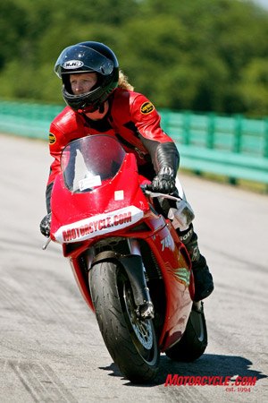 motorcycle com, Riding on a race track for the first time for someone who has dreamed of it their whole life is an unbelieveable experience It s also a shameless opportunity to promote Motorcycle com when you tape off your headlight