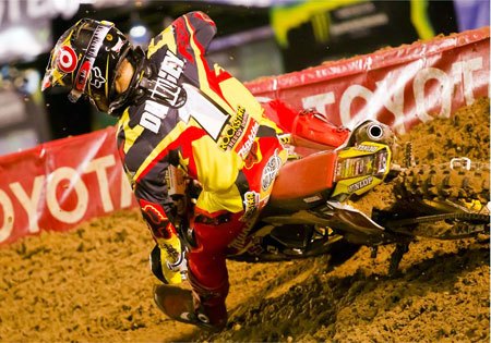 ama sx 2011 san diego results, Ryan Dungey is still looking for his first win of the season but the defending champion is still in the 2011 title picture