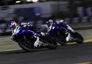 2009 daytona bike week report, Daytona 200 racers competed under the lights for the first time