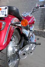 2002 kawasaki vulcan 800 classic motorcycle com, Johnnyb didn t much like the exhuast tips