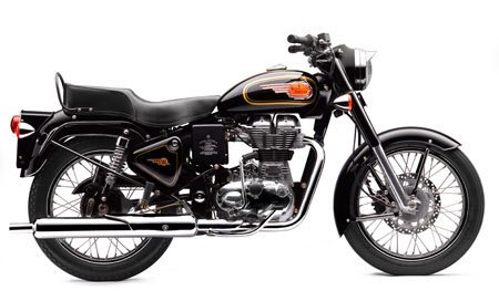 affordable riding in the new year, Modern Royal Enfields look much the same as they did 50 years ago If you re in the market for a classic and like the appeal of owning a new motorcycle over the unknown mechanical issues of an actual vintage bike look no further than the Bullet 500 B5