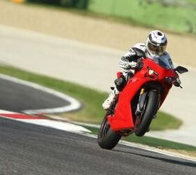 2011 ducati 1198 sp review motorcycle com, Wheelies happen without trying on the potent 1198 SP