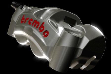 the brains behind brembo, The M50 caliper s bolt centers are 100mm apart meaning they could theoretically be retrofitted to other machines with the same measurement assuming rotor diameters are compatible