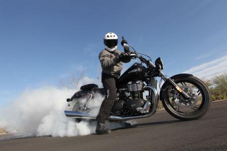 2011 triumph thunderbird storm review, When a bike has this much attitude there