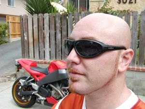 panoptx cyclone sunglasses, Maybe chicks would dig me more if I didn t have a Buell growing out of the side of my neck Naaah
