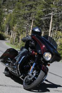 2011 harley davidson cvo street glide review motorcycle com, The Street Glide is one of the most nimble V Twin baggers around