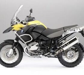 2010 bmw r1200gs and gs adventure review motorcycle com, The 2010 GS Adventure takes GS ing a few steps further with greater fuel capacity a lower first gear longer suspension travel and larger windscreen to name a few things