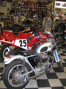 manufacturer seeing red world champ fourwheeler gets bobberized 42677, Garage Company offers wide selection vintage and classic motorcycles parts and accessories as well as custom old school bobbers