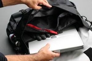 in the bag, The Commute XL holds your laptop safely and securely and has enough features to keep you entertained for hours